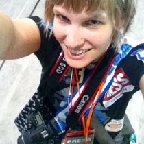 Janelle at TGS selfie