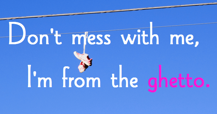 Shoes hanging from power lines