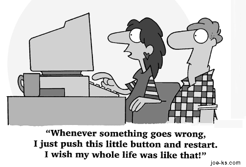 Restart Button for life