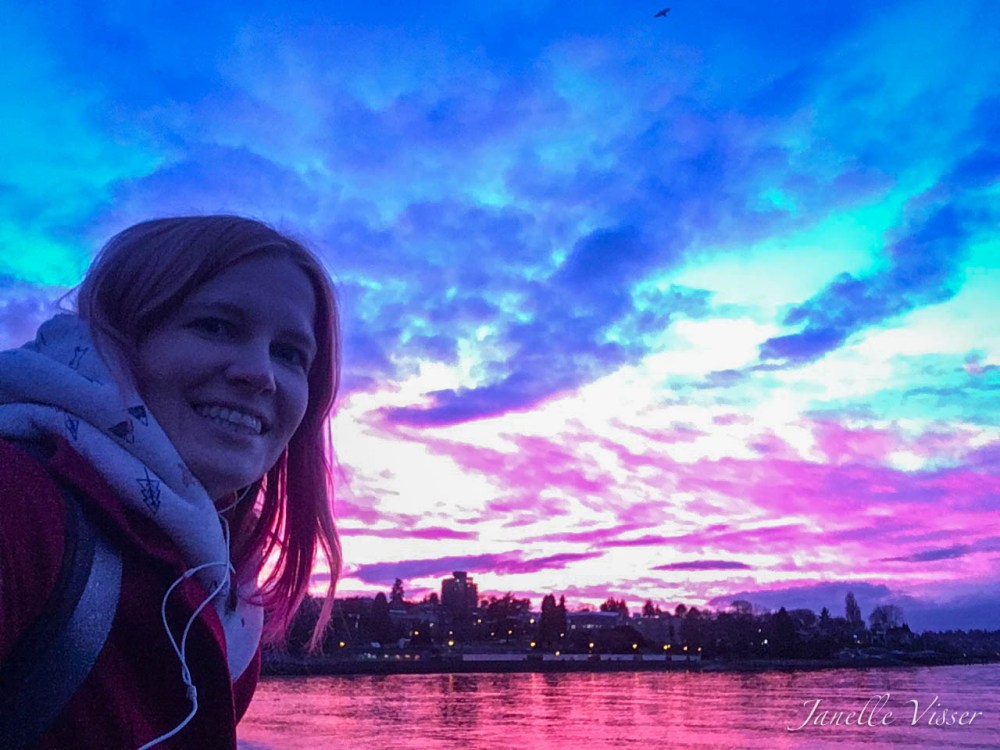 Kits NYD sunset selfie